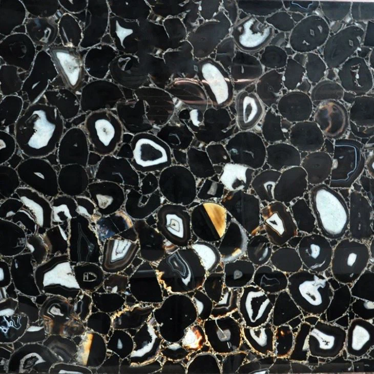 Black Agate Slab