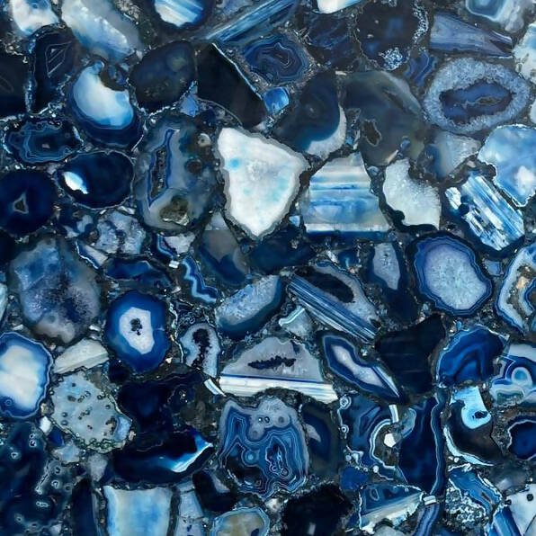 Blue Agate Slab