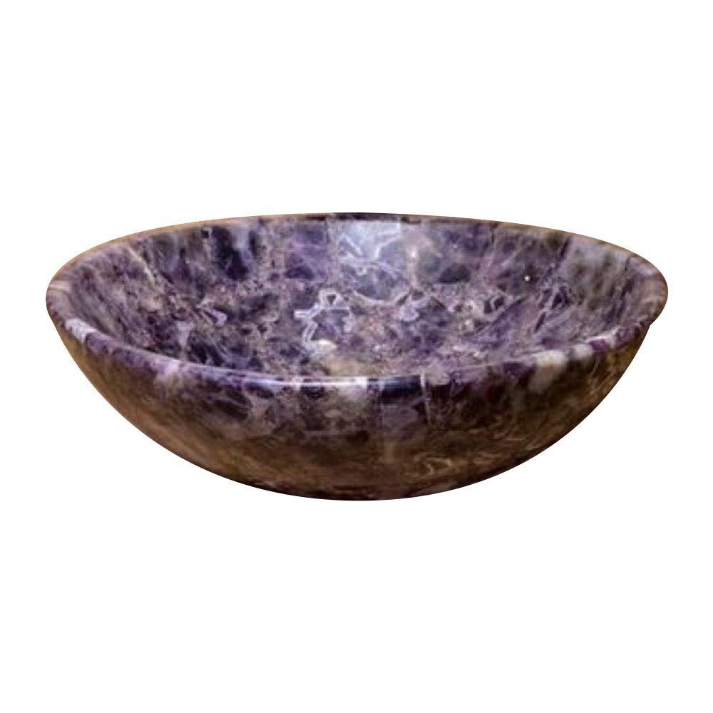 Amethyst Semi Precious Wash Basin